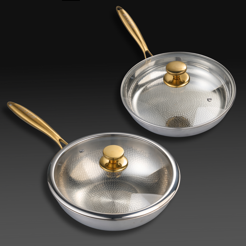 Titanium Core Pan Pro + Wok Pan Pro